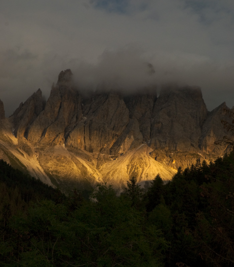 Temporale sulle Odle