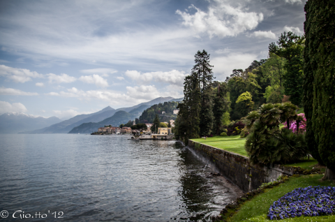 Panorama lago a Bellagio